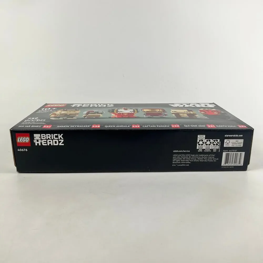 LEGO Star Wars BrickHeadz 40676 Phantom Menace Set 732 pcs 25th Anniversary NEW